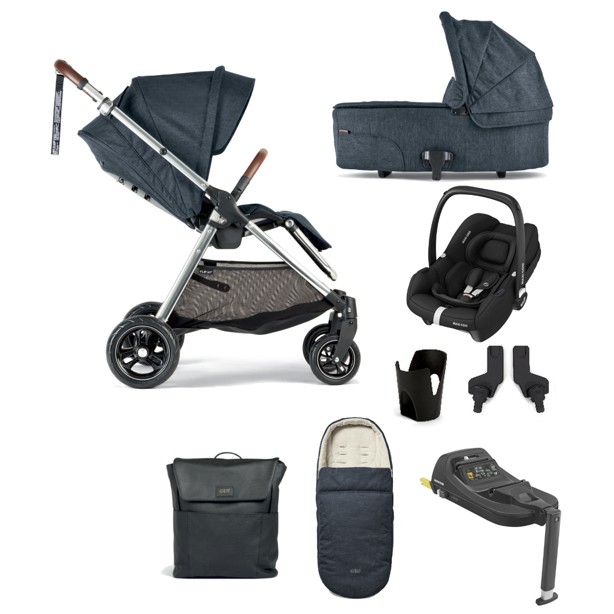 Mamas and papas best sale flip xt3 navy